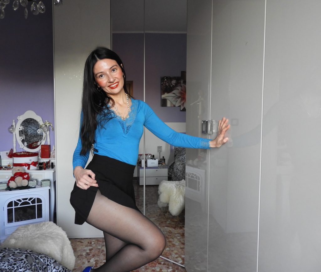 Wooti Tights Napoli Black Sheer Pantyhose Review by Diana